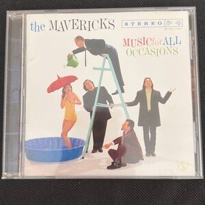Vintage 1995 audio CD Music for All Occasions by the band The Mavericks~CD ~USED